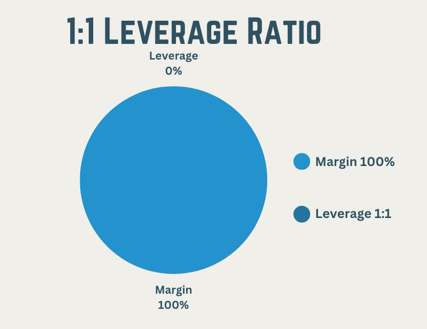 1:1 leverage