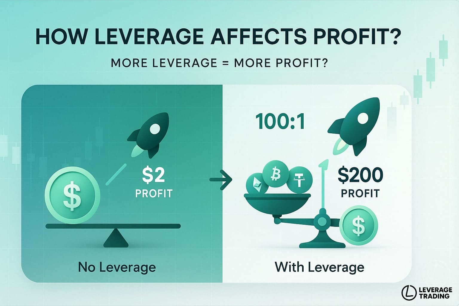 How leverage affects profits