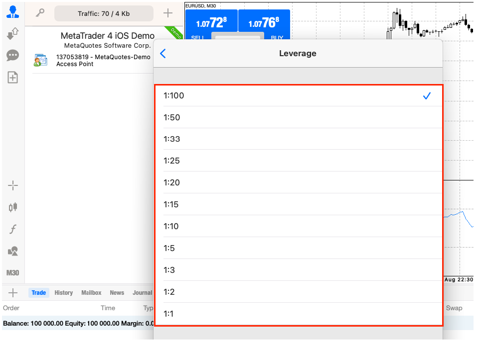 change leverage on mt4 step 6