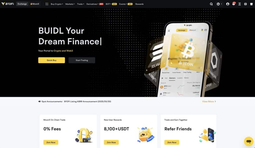 Hompage BYDfi